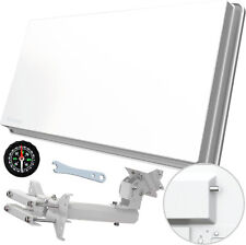 Flachantenne 1 Teilnehmer SAT Profi-Line-V2 als Singel  eingebautem LNB  Strong comprar usado  Enviando para Brazil