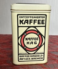 Kaffee hag blechdose gebraucht kaufen  Vellmar