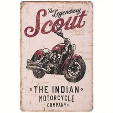 Blechschild indian scout gebraucht kaufen  Bedburg-Hau