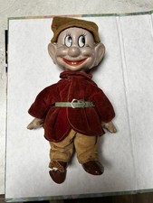 Boneca Dopey Antiga Disney Knickerbocker Branca de Neve/Sete Anões 1938 ver foto comprar usado  Enviando para Brazil