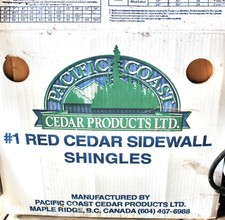 Grade cedar shingle for sale  Stony Point