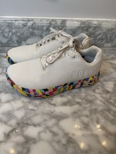 Tênis feminino NOBULL branco unicórnio 7.5 / masculino 6 – sola de goma multicolorida comprar usado  Enviando para Brazil