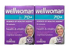 2 X Vitabiotics Wellwoman 70+ Vitaminas - 30 Comprimidos BB:09/26 comprar usado  Enviando para Brazil