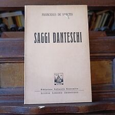 Saggi danteschi. francesco usato  Tradate