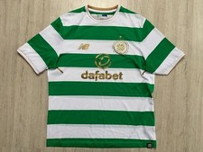 2017 2018 Home CELTIC FC Szkocja Trykot Piłka nożna Jersey Koszula New Balance M na sprzedaż  Wysyłka do Poland