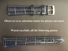 Bracelet cuir véritable d'occasion  Villeneuve-Loubet