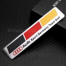 Emblema logo Audi Sport Germany team goh metal adhesivo comprar usado  Enviando para Brazil
