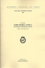 Fare storia antica usato  Roma