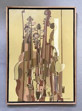 Violins oil canvas d'occasion  Expédié en Belgium