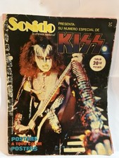 Rare Kiss Cover 1980 México Magazine Sonido HTF comprar usado  Enviando para Brazil