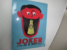 Joker. plaque métal d'occasion  Toulouse-