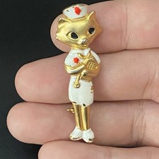 Vtg cat dressed for sale  Los Angeles