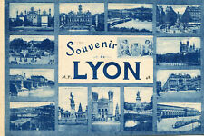 Carte souvenir lyon d'occasion  Genillé