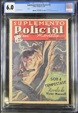 1937 DETECTIVE FICTION WEEK #667 CGC 6.0 CHAVE MAIS BEM CLASSIFICADA GRAIL POLP BRASIL comprar usado  Enviando para Brazil