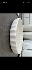 Flan dish white for sale  HYDE