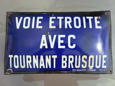 Tres rare plaque d'occasion  La Bruffière