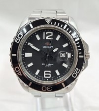 ORIENT Orient Diver s Watch 200m data UNE3 C0B relógio de quartzo masculino pulseira SS comprar usado  Enviando para Brazil