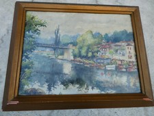 Tableau aquarelle papier d'occasion  Istres