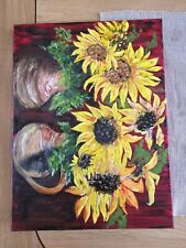 Sunflowers painting 12 for sale  DERBY