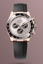 NOVO Rolex Daytona 116515LN ROSE Gold Oysterflex Caixa/Papéis Mostrador Sundust comprar usado  Enviando para Brazil