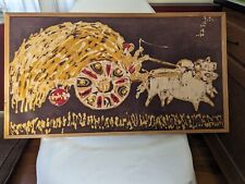 Framed fabric art for sale  Morrisville