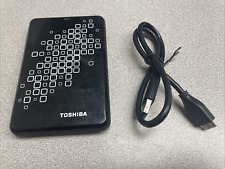 Używany, Przenośny zewnętrzny dysk twardy Toshiba Canvio Plus 593500-C E05A075PBU3XW / 7,50 GB na sprzedaż  Wysyłka do Poland