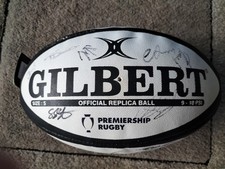 Bola de rugby rara Newcastle Falcons assinada... com etiquetas., usado comprar usado  Enviando para Brazil