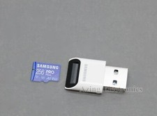 Cartão de memória microSDXC Samsung PRO Plus 256GB com leitor USB 3.0 MB-MD256SB/AM comprar usado  Enviando para Brazil