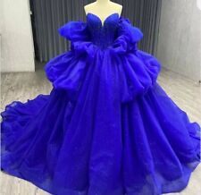 Vestidos de baile de festa de formatura com babados glitter Quinceanera em camadas namorada comprar usado  Enviando para Brazil