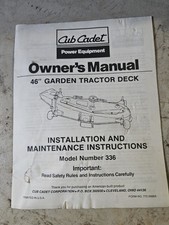 Cub cadet 336 for sale  Washington