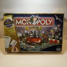 Monopoly banking brettspiel gebraucht kaufen  Hamburg