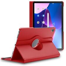 Używany, Coque Lenovo Tab M10 Plus 10.6 (Gen 3) Housse Etui Rotatif 360 PU Cuir, Rouge na sprzedaż  Wysyłka do Poland
