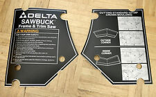 Nos delta sawbuck for sale  Richmond