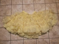Vtg petticoat yellow for sale  Arlington