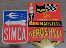 Lot plaques publicitaires d'occasion  Paris IX