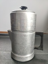 Cafeteira vintage Comet Top Drip “The Popular Aluminum” 7 xícaras máquina manual EUA, usado comprar usado  Enviando para Brazil