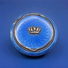 Solid silver blue for sale  MILTON KEYNES