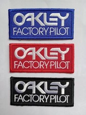 Usado, CONJUNTO PILOTO DE FÁBRICA OAKLEY 3 PATCHES EMBLEMAS BMX MX MOTOCROSS SX MTB BICICLETA SKATE NOVO comprar usado  Enviando para Brazil