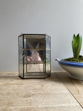 Vintage mirrored glass for sale  MELTON MOWBRAY