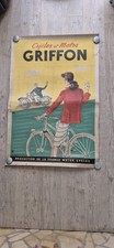 Affiche publicitaire cycles d'occasion  Hostun