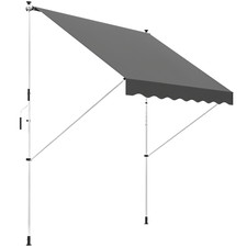 Outsunny 3x1.5m retractable for sale  GREENFORD