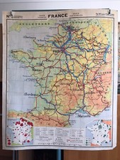 Carte scolaire hachette d'occasion  Paris I