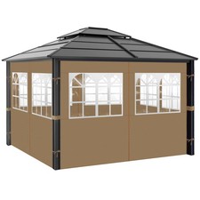 Gazebo privacy curtains for sale  Ashford