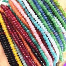 Großhandel 2x4mm Natürliche Rondell Facettiert Edelstein Abakus Lose Perlen 38cm comprar usado  Enviando para Brazil