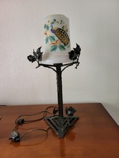 Usado, Lampe Art Deco/F Dabos/fer Forgé/Porcelaine/vintage  comprar usado  Enviando para Brazil