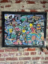 Peinture panneau pop d'occasion  Claye-Souilly