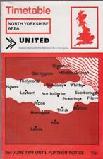 United bus timetable for sale  WATFORD