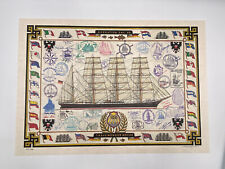 *OPERATION SAIL 89 PASSAT REGATTA NAUTIK MARITIM #119/1000 STEMPEL TRAVEMÜNDE comprar usado  Enviando para Brazil
