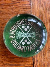 Burroughes watts billiards for sale  BANGOR