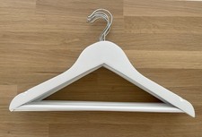 White wooden hangers for sale  LYMINGTON